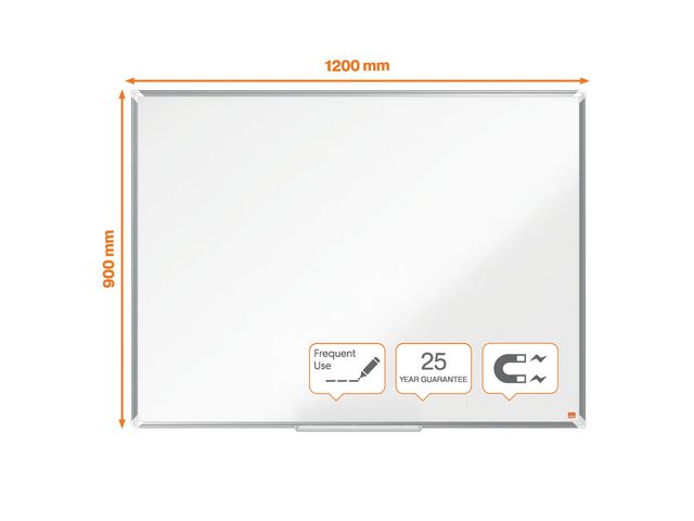 Whiteboard NOBO premium emalj 120x90cm
